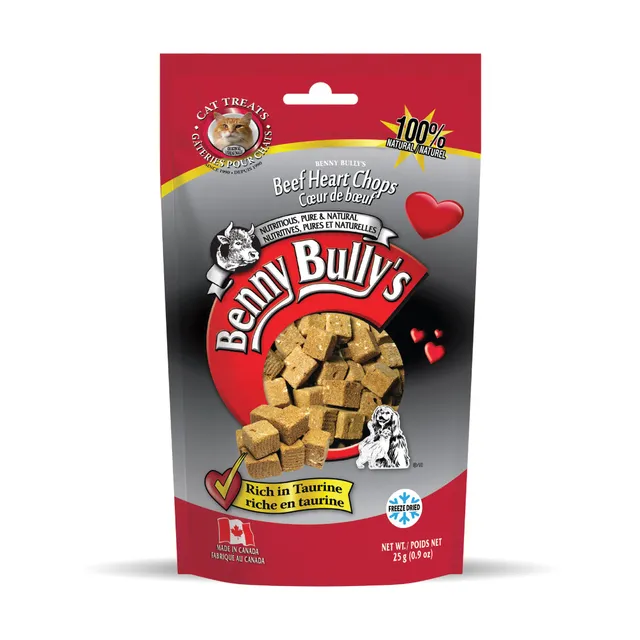 benny-bullys-liver-plus-foie-c-ur-b-uf-friandise-chat-taurine image 1