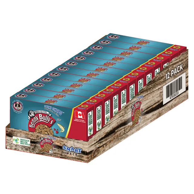 benny-bully-s-mini-chops-foie-poisson-friandise-chat-x12 image 1