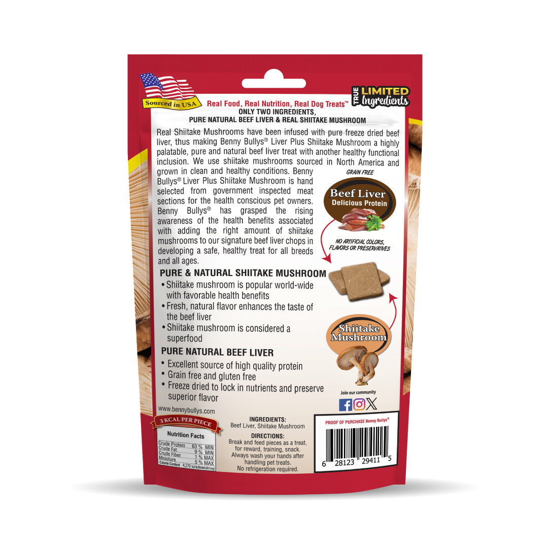 benny-bully-s-liver-plus-foie-b-uf-shiitake-friandise-chien image 2