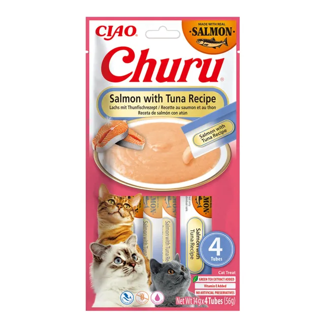 inaba-churu-cat-friandise-chat-saumon-thon-vitamine-e image 1