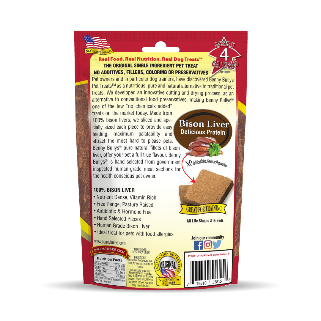 benny-bully-s-liver-chops-bison-friandise-chien-60-g-foie-bison image 2