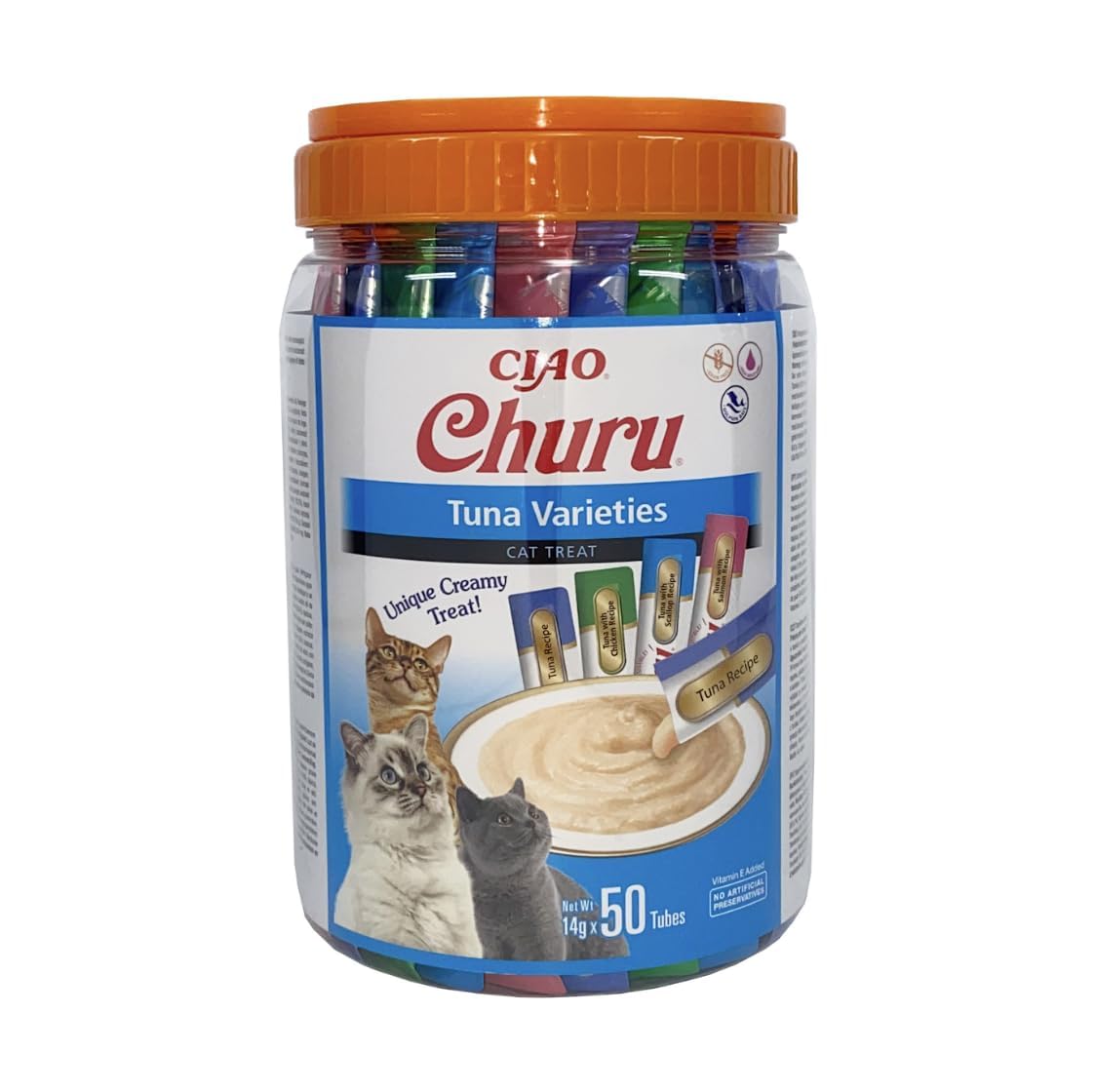 inaba-churu-friandise-chat-thon-et-poulet-50x14g-sans-c-r-ales image 8