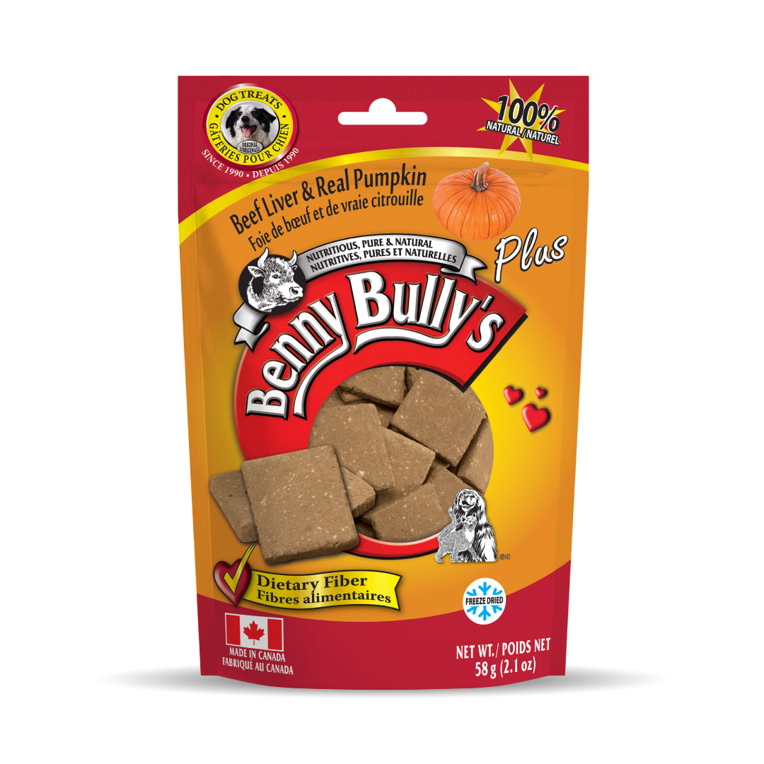 benny-bully-s-liver-plus-foie-b-uf-citrouille-friandise-chien image 1