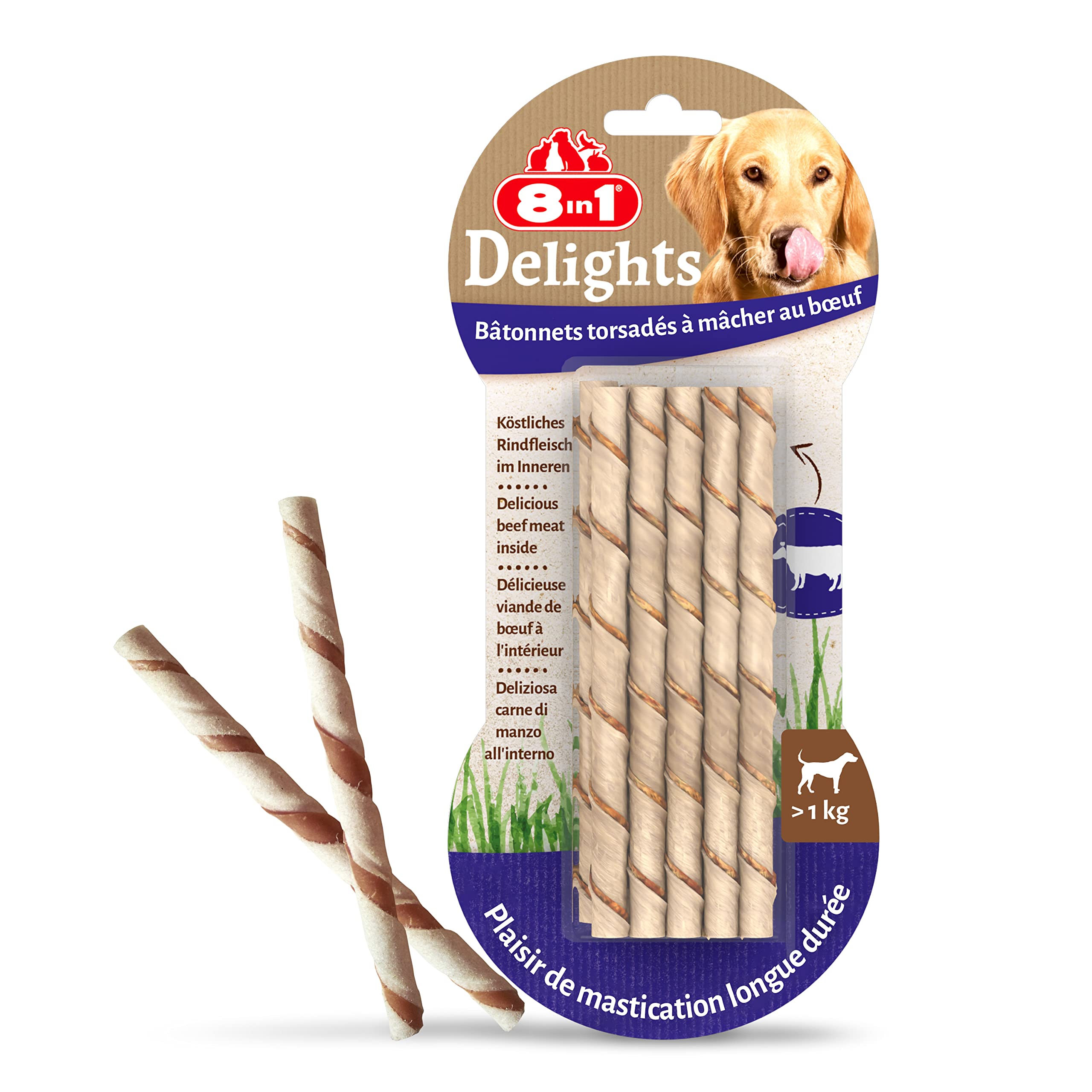 8in1-delights-twisted-sticks-b-uf-chien-10-pcs image 1