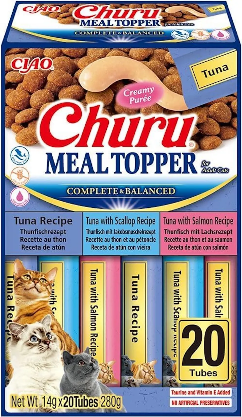 inaba-churu-meal-topper-pur-e-chat-thon-20x14g image 1