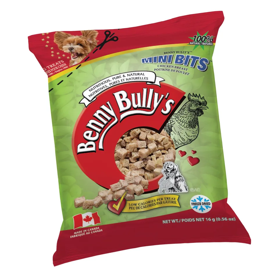 benny-bully-s-mini-bits-chicken-breast-friandise-chien-sachet-pur-poulet image 1