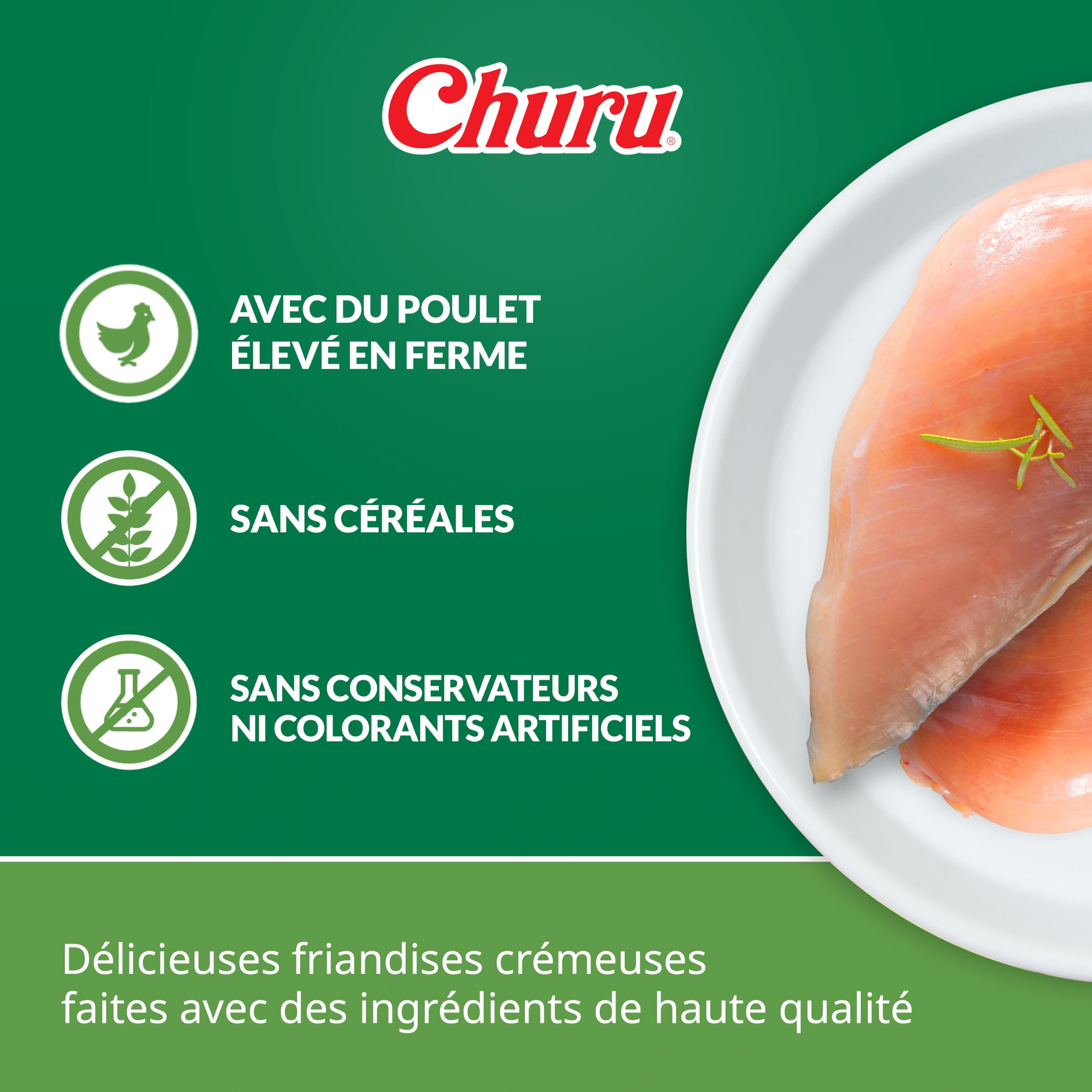 inaba-ciao-churu-dog-friandise-chien-poulet-56-g-liquide image 2
