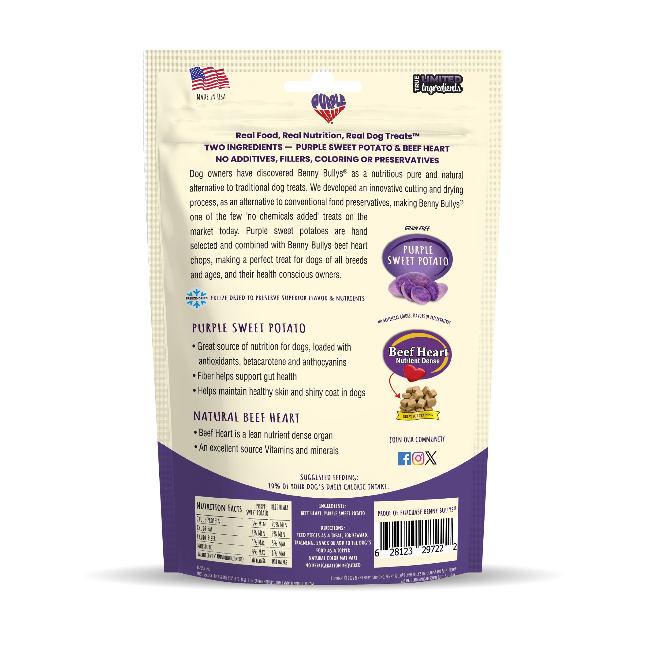 benny-bully-s-purple-patate-douce-violette-friandise-chien-c-ur image 2