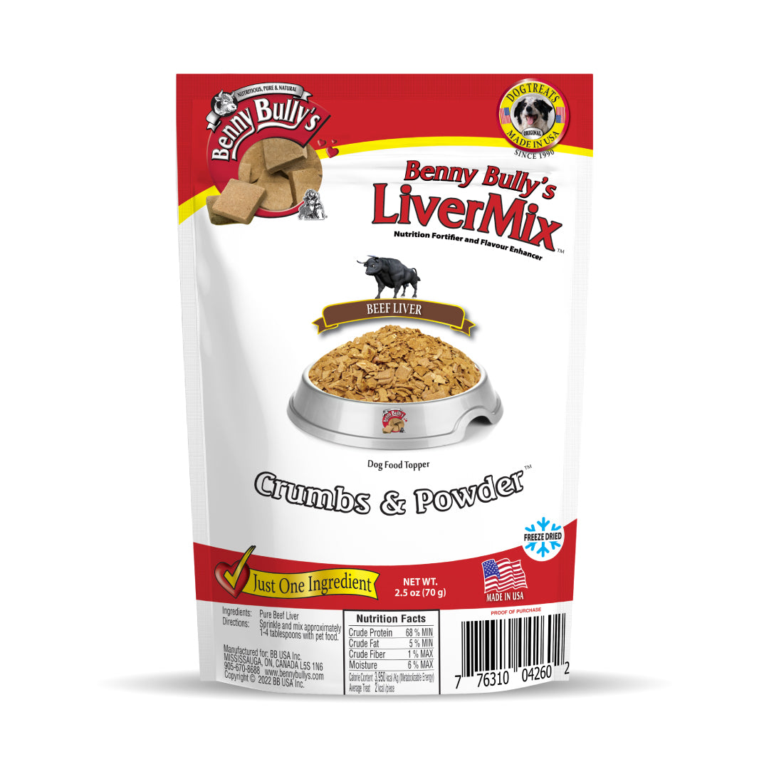 benny-bully-s-livermix-poudre-chien-foie-de-b-uf-454-g image 3