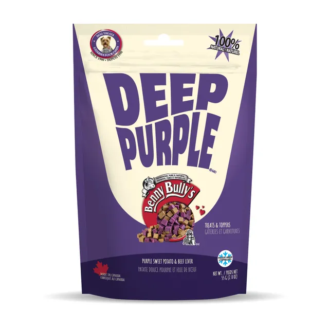 benny-bully-s-deep-purple-friandise-chien-patate-violette image 1