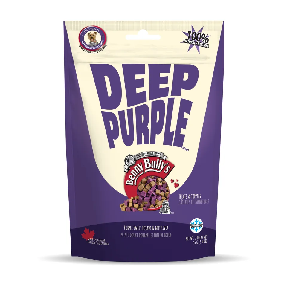 benny-bully-s-deep-purple-friandise-chien-patate-violette image 1