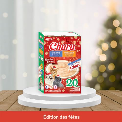 inaba-churu-cat-friandise-chat-thon-poulet-20x14g-hydratant image 6