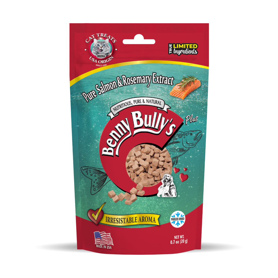 benny-bully-s-liver-plus-friandise-chat-saumon-romarin-lyophilis image 1