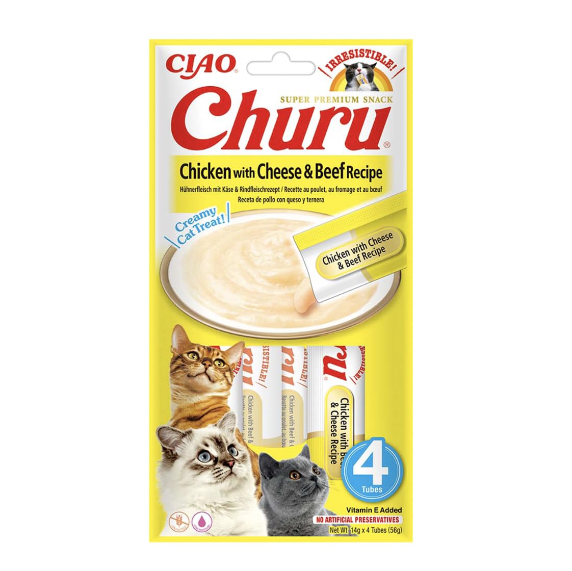 inaba-churu-pur-e-chat-poulet-4x14g-56g image 8