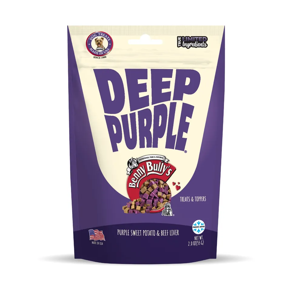 benny-bully-s-deep-purple-friandise-chien-patate-douce-violette image 1