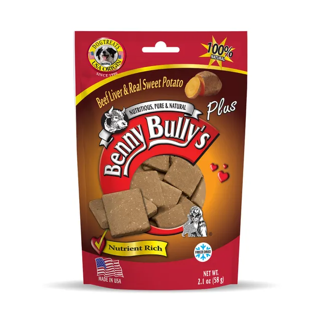 benny-bully-s-liver-plus-foie-b-uf-patate-douce-friandise-chien image 1