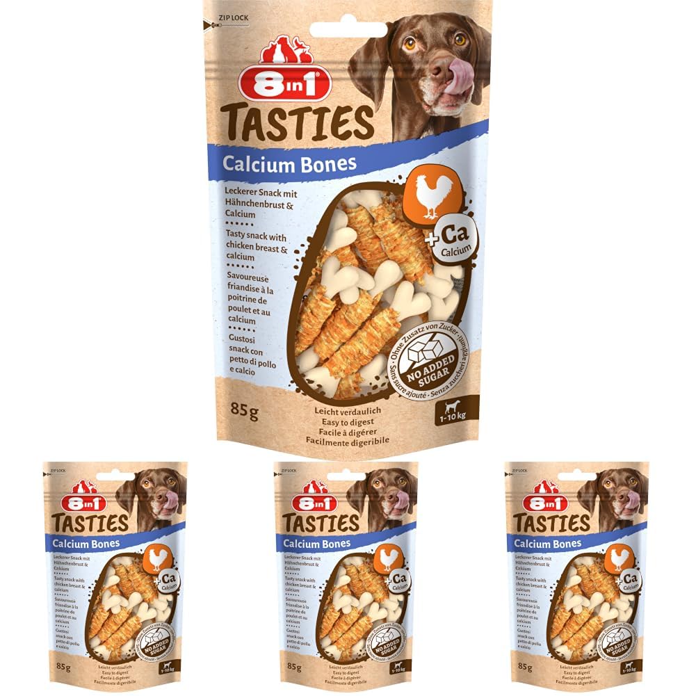 8in1-tasties-calcium-bones-friandise-chien-poulet-85g-calcium image 2