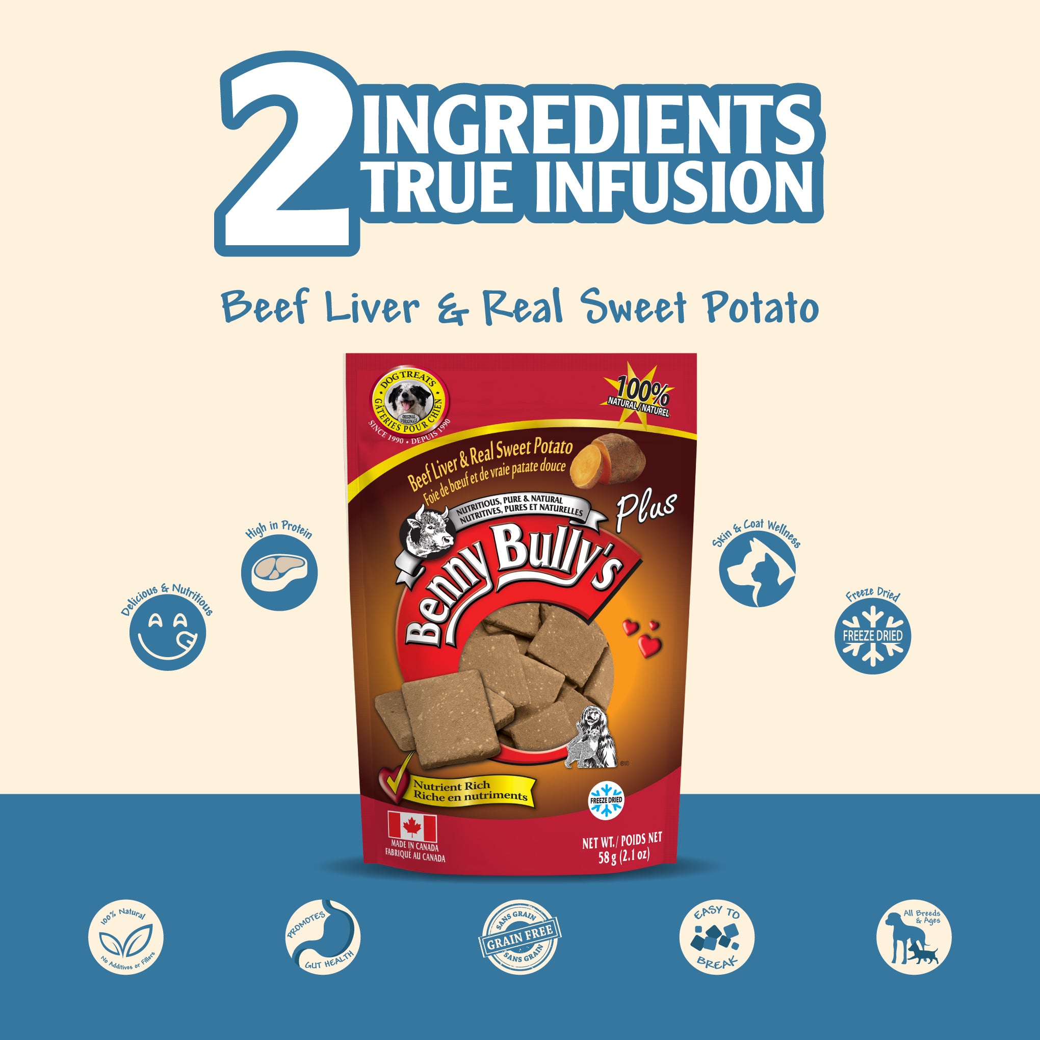 benny-bully-s-liver-plus-friandise-chien-foie-patate-douce image 3