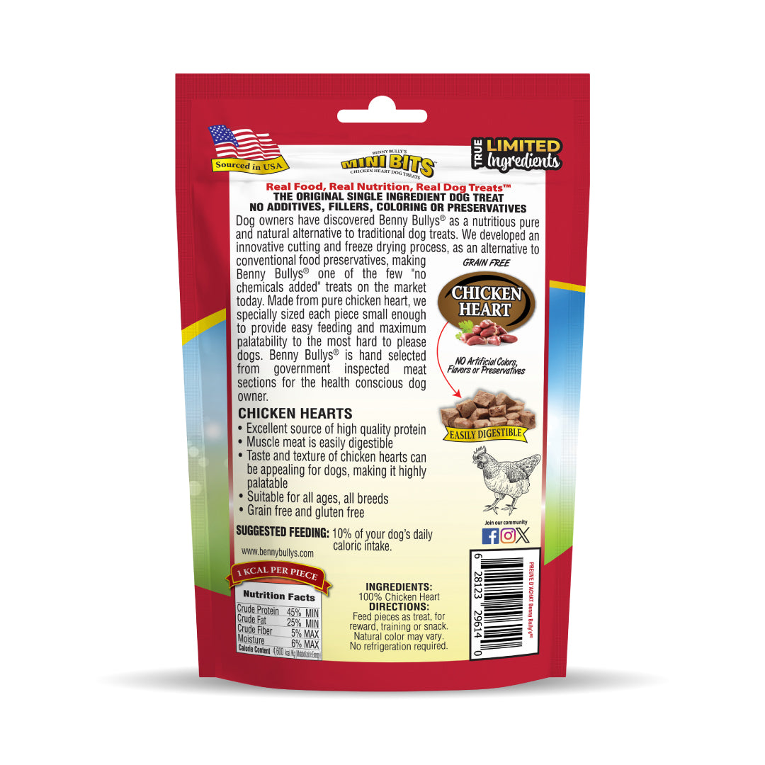 benny-bully-s-mini-bits-c-ur-de-poulet-friandise-chien-3-6-oz image 2