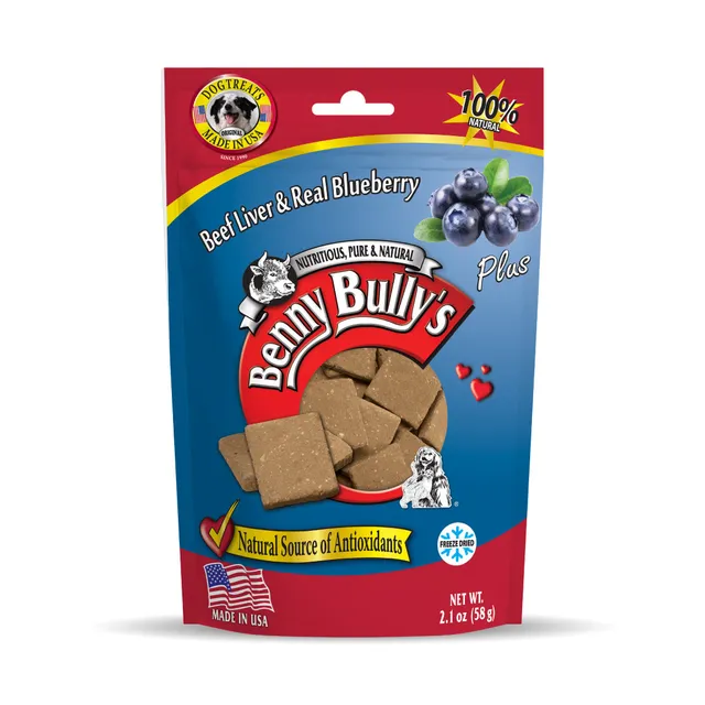 benny-bully-s-liver-plus-foie-b-uf-myrtille-friandise-chien image 1
