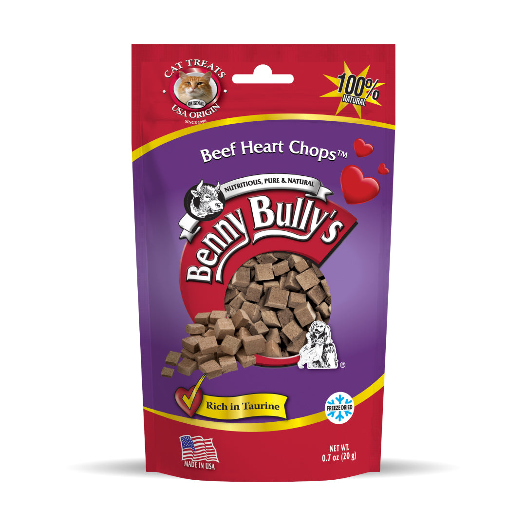 benny-bully-s-single-ingredient-friandise-chat-c-ur-b-uf-lyophilis image 1