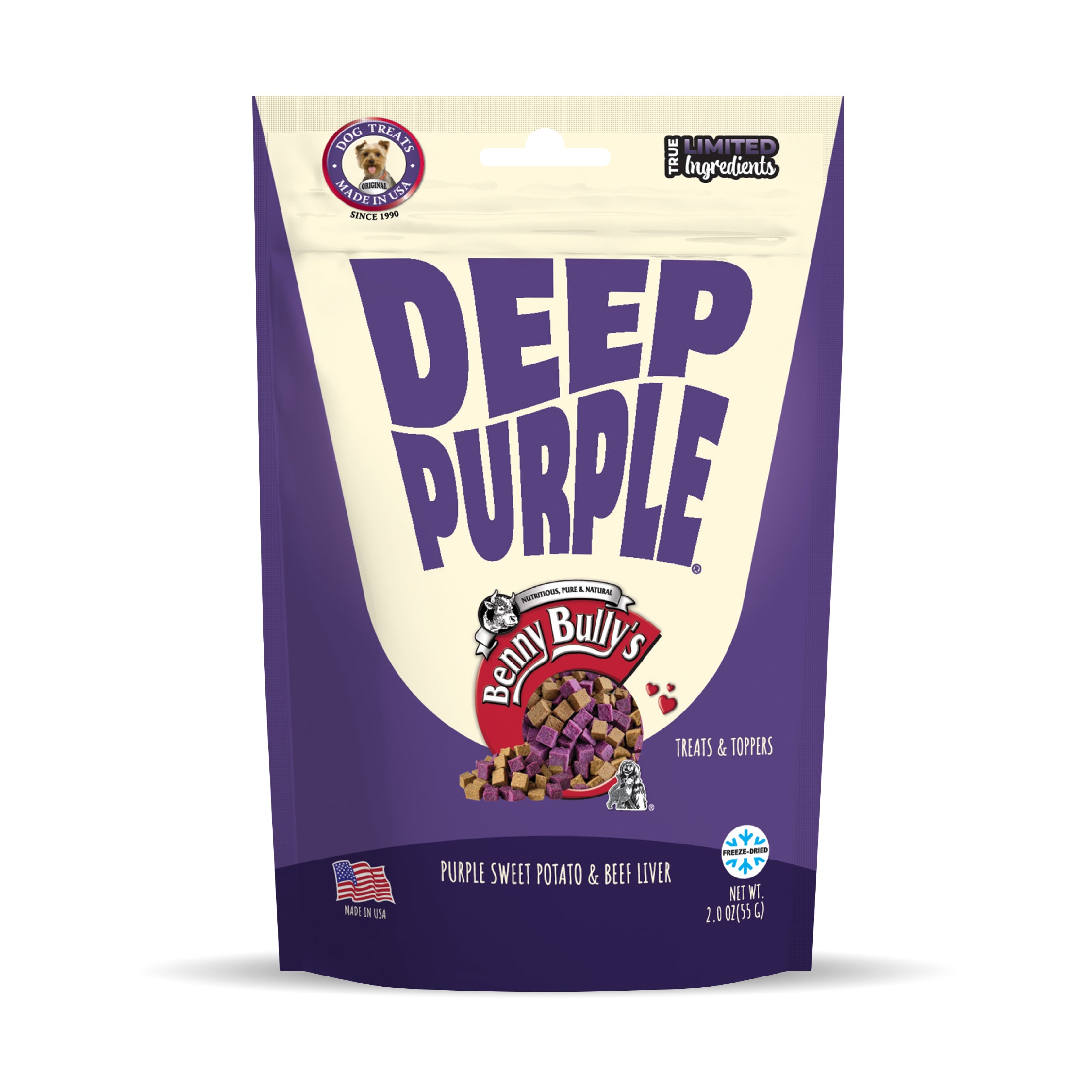 benny-bully-s-deep-purple-friandise-chien-patate-douce-violette image 1