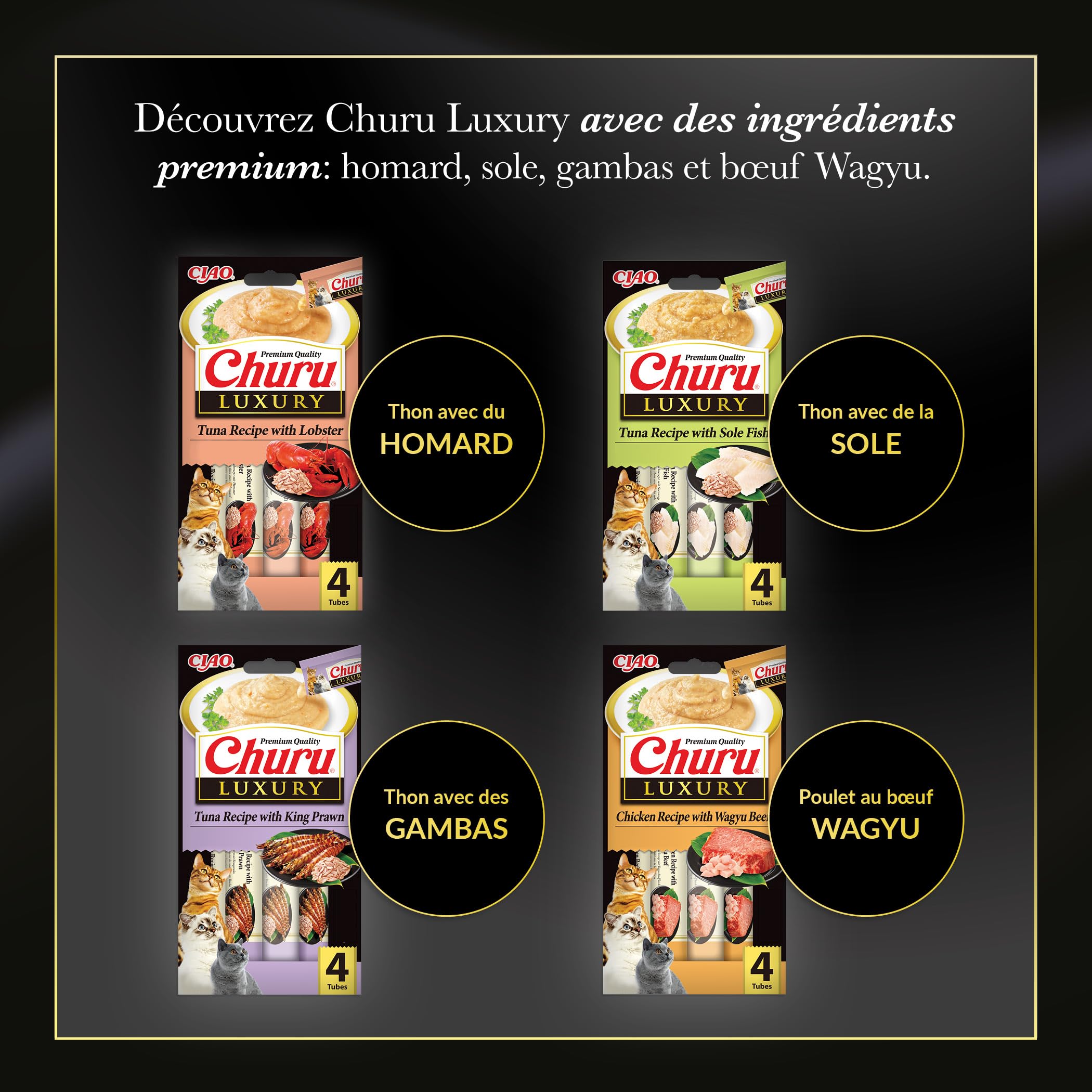 inaba-churu-luxury-pur-e-chat-thon-homard-4x14g-sans-c-r-ales image 5