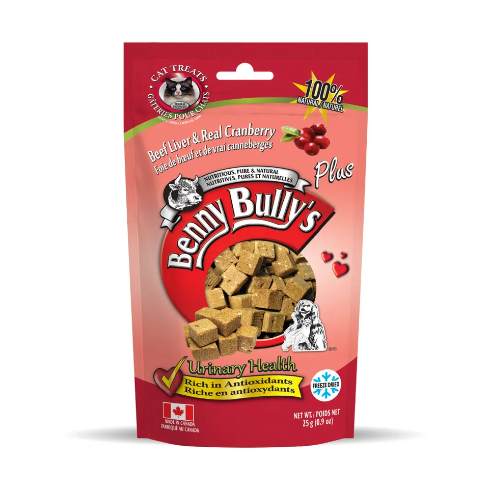 benny-bully-s-liver-plus-foie-b-uf-canneberge-friandise-chat image 1