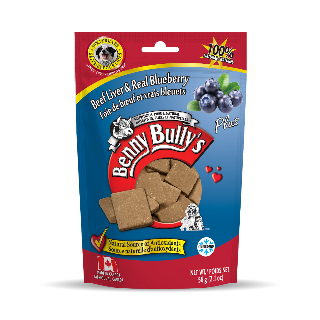 benny-bully-s-liver-plus-foie-de-b-uf-myrtille-friandise-chien image 1