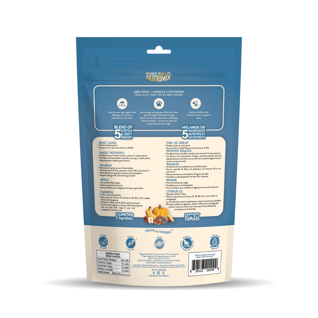 benny-bully-s-nutrimix-foie-b-uf-friandise-chien-436-g-fruits image 2