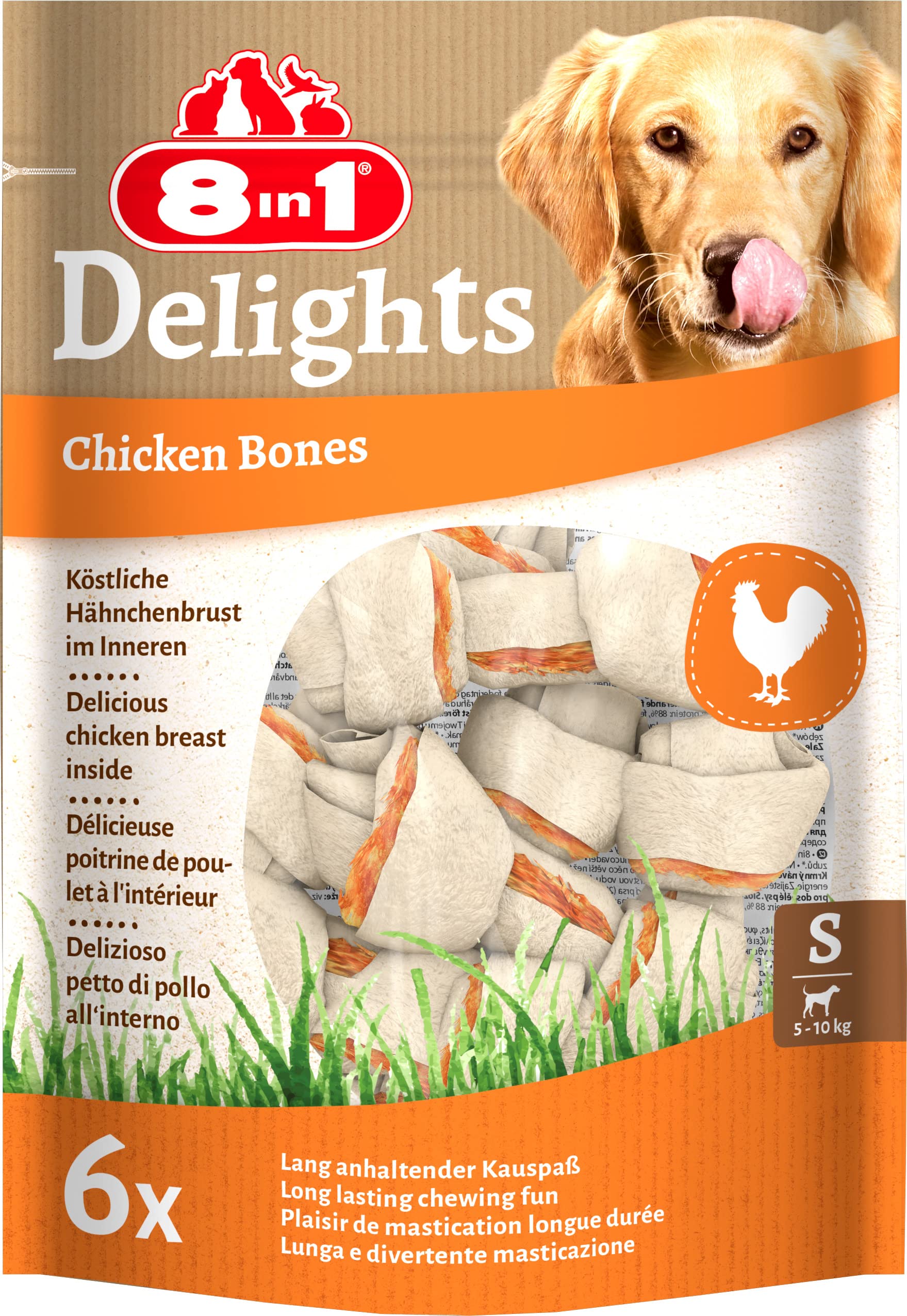 8in1-delights-s-os-m-cher-chien-poulet-x6-pauvre-en-graisse image 7