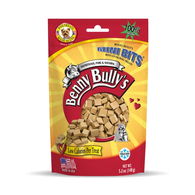 benny-bully-s-mini-bits-beef-liver-friandise-chien-50-g-pur-foie image 1