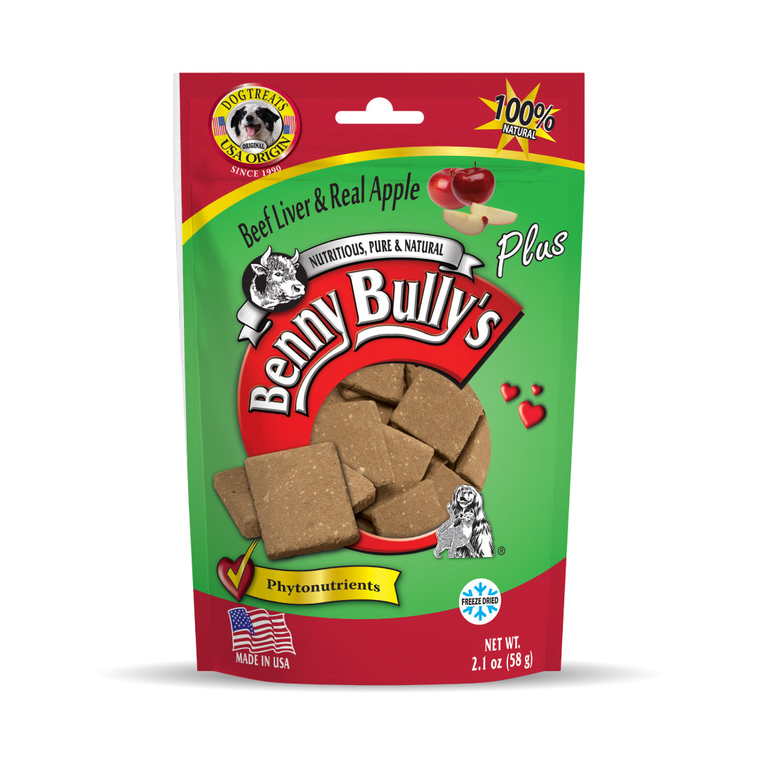 benny-bullys-liver-plus-foie-pomme-friandise-chien-vitamines image 1
