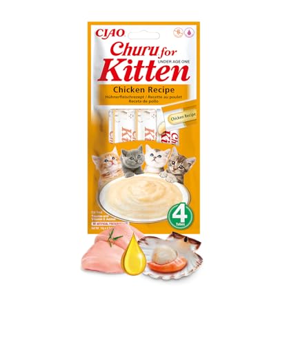 inaba-churu-kitten-cr-me-chat-poulet-4-x-14-g-hydratante image 8