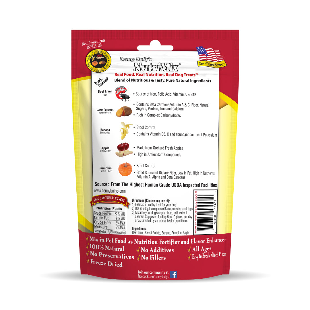 benny-bully-s-nutrimix-friandise-chien-foie-de-b-uf-5-ingr-dients image 2