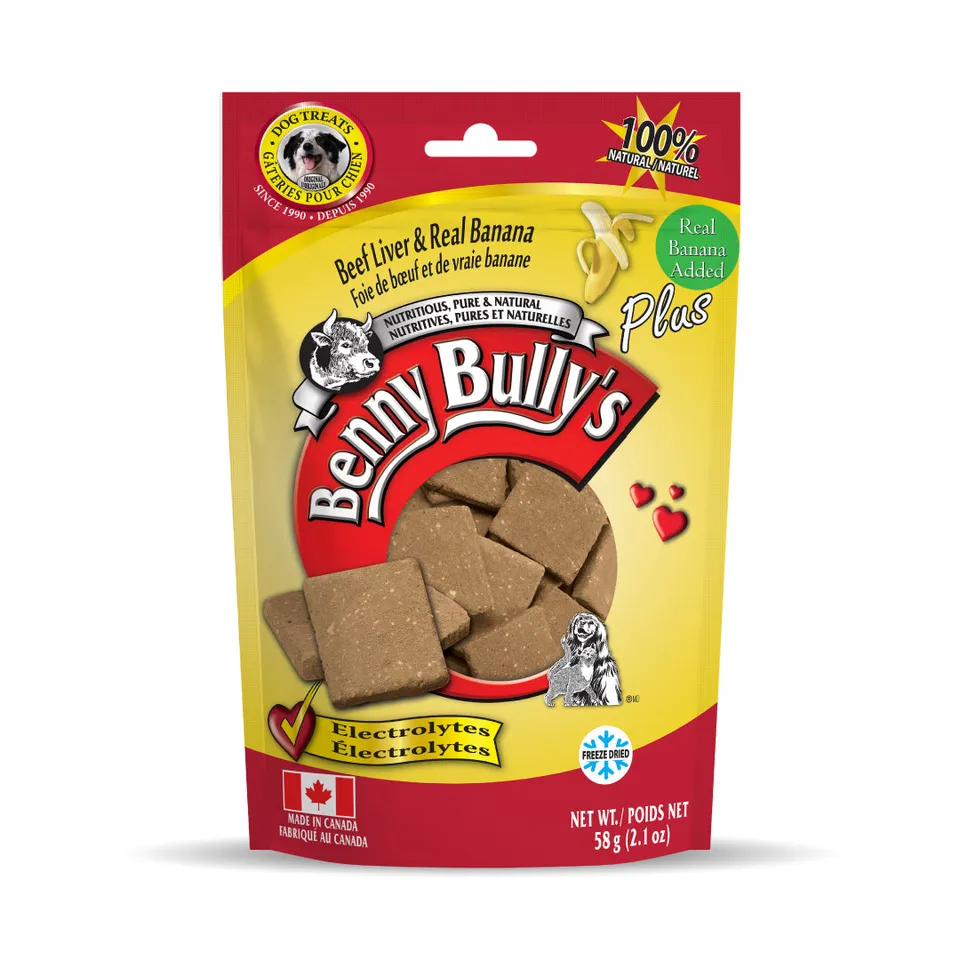 benny-bully-s-liver-plus-friandise-chien-foie-b-uf-banane image 1