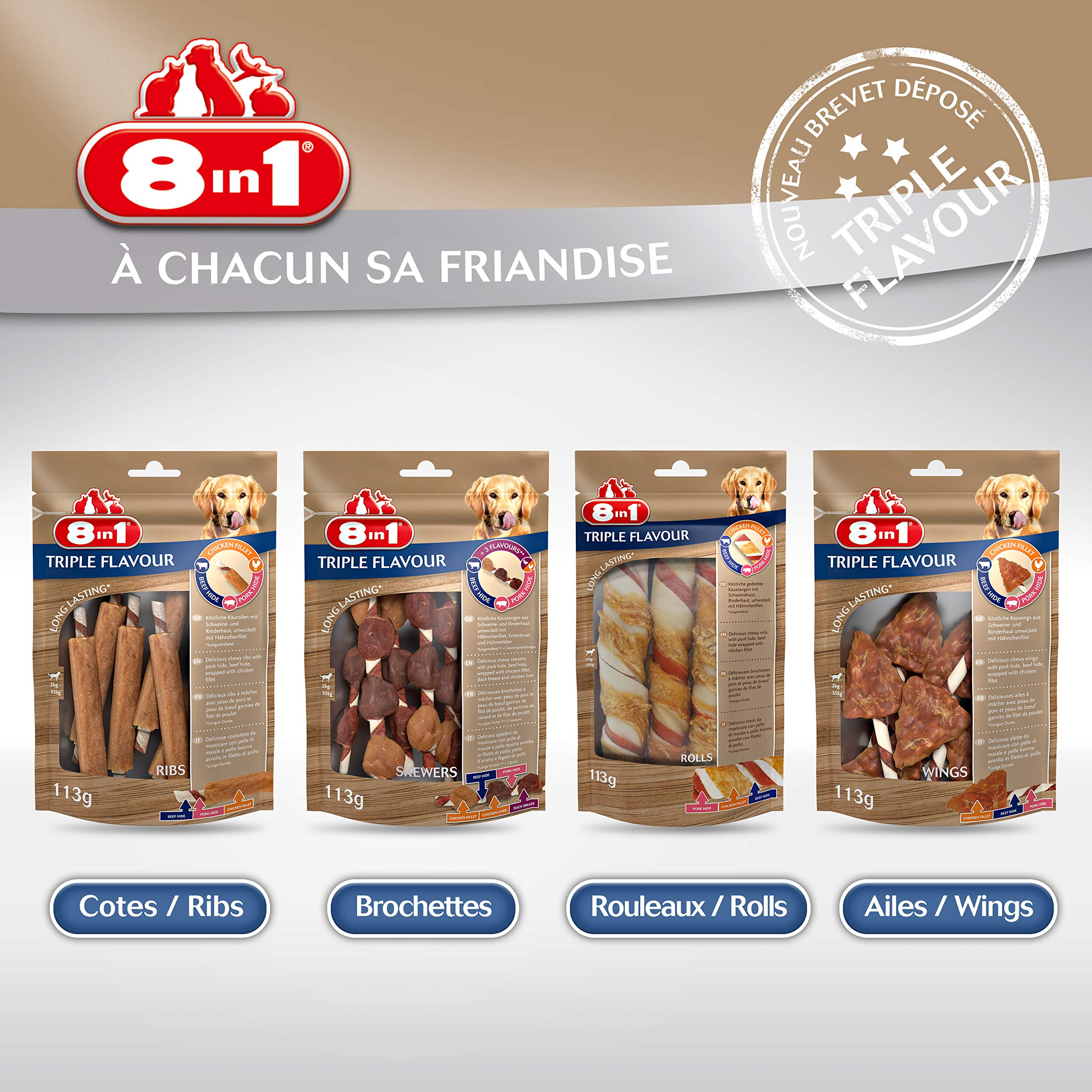 8in1-flavours-triple-flavour-rolls-rouleaux-chien-poulet-113ml image 5