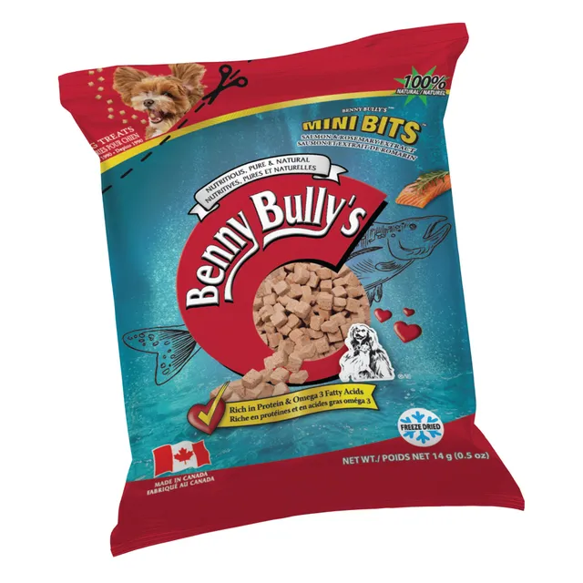 benny-bully-s-mini-bits-saumon-friandise-chien-om-ga-3 image 1