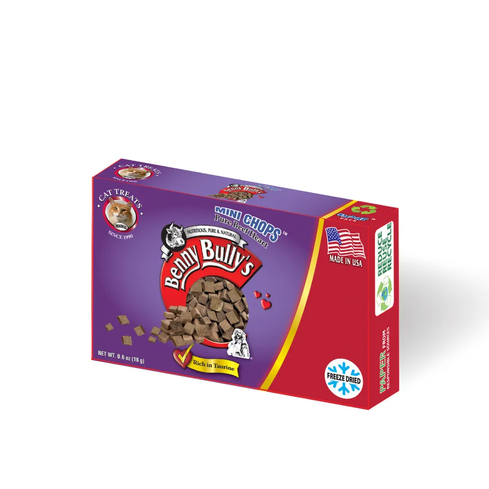 benny-bully-s-mini-chops-friandise-chat-c-ur-de-b-uf-pur image 1