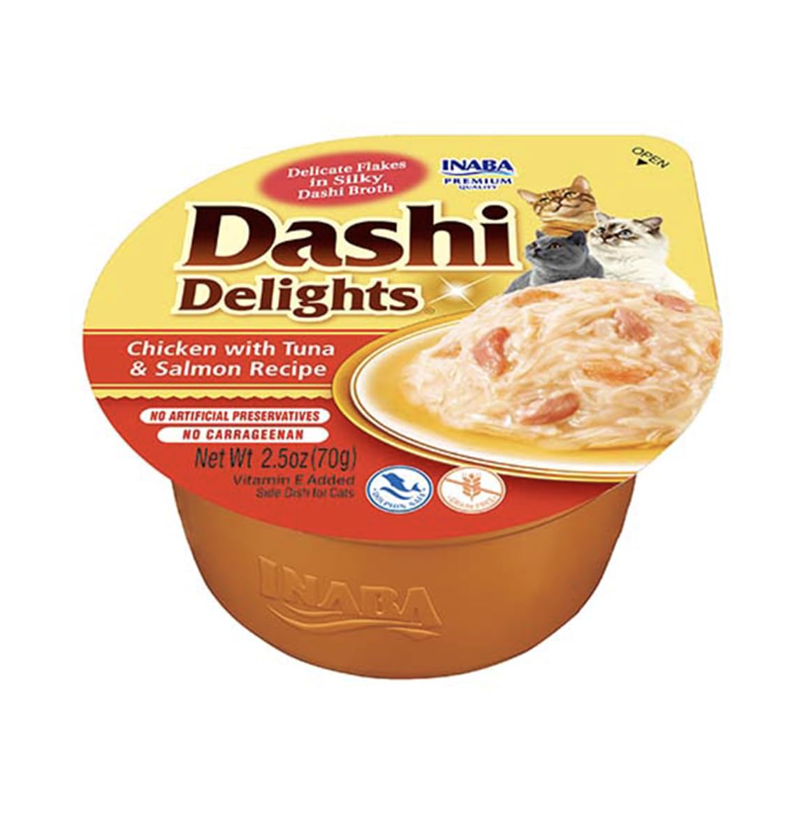 inaba-dashi-delights-p-t-e-chat-poulet-thon-saumon-70g image 1