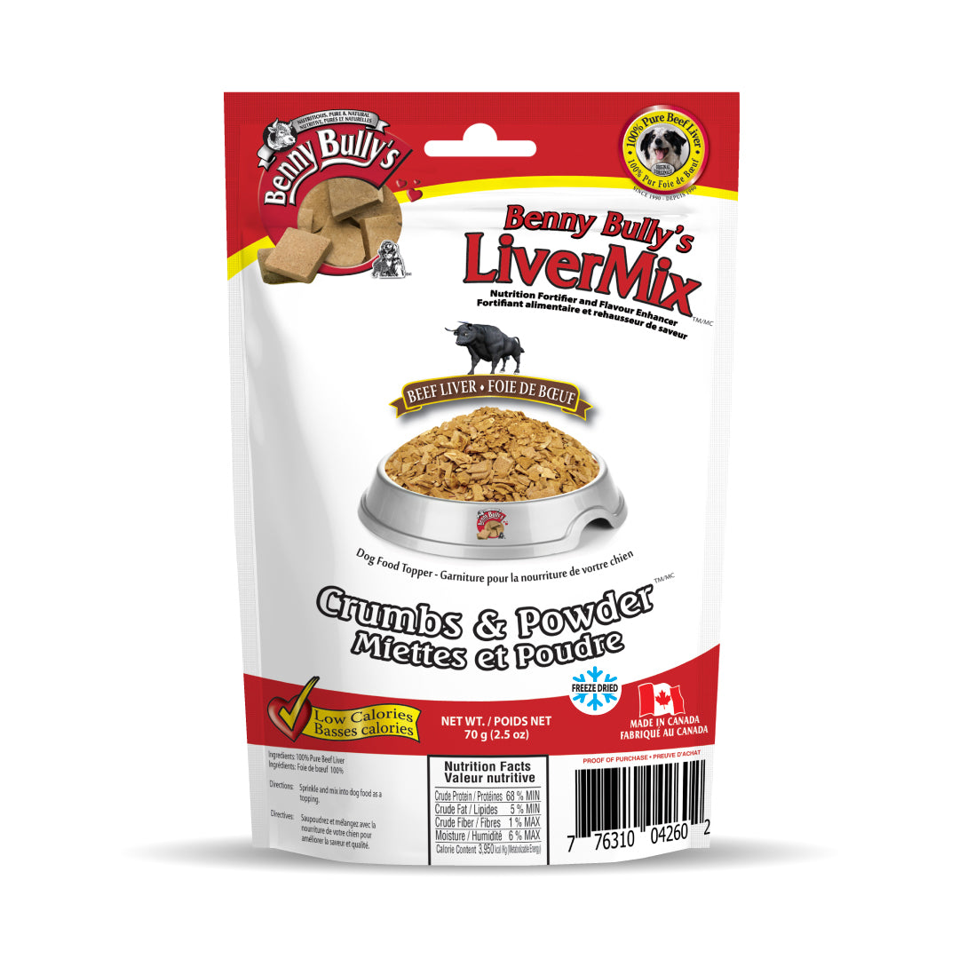 benny-bully-s-livermix-friandise-topper-chien-poudre-foie-b-uf-70g image 6