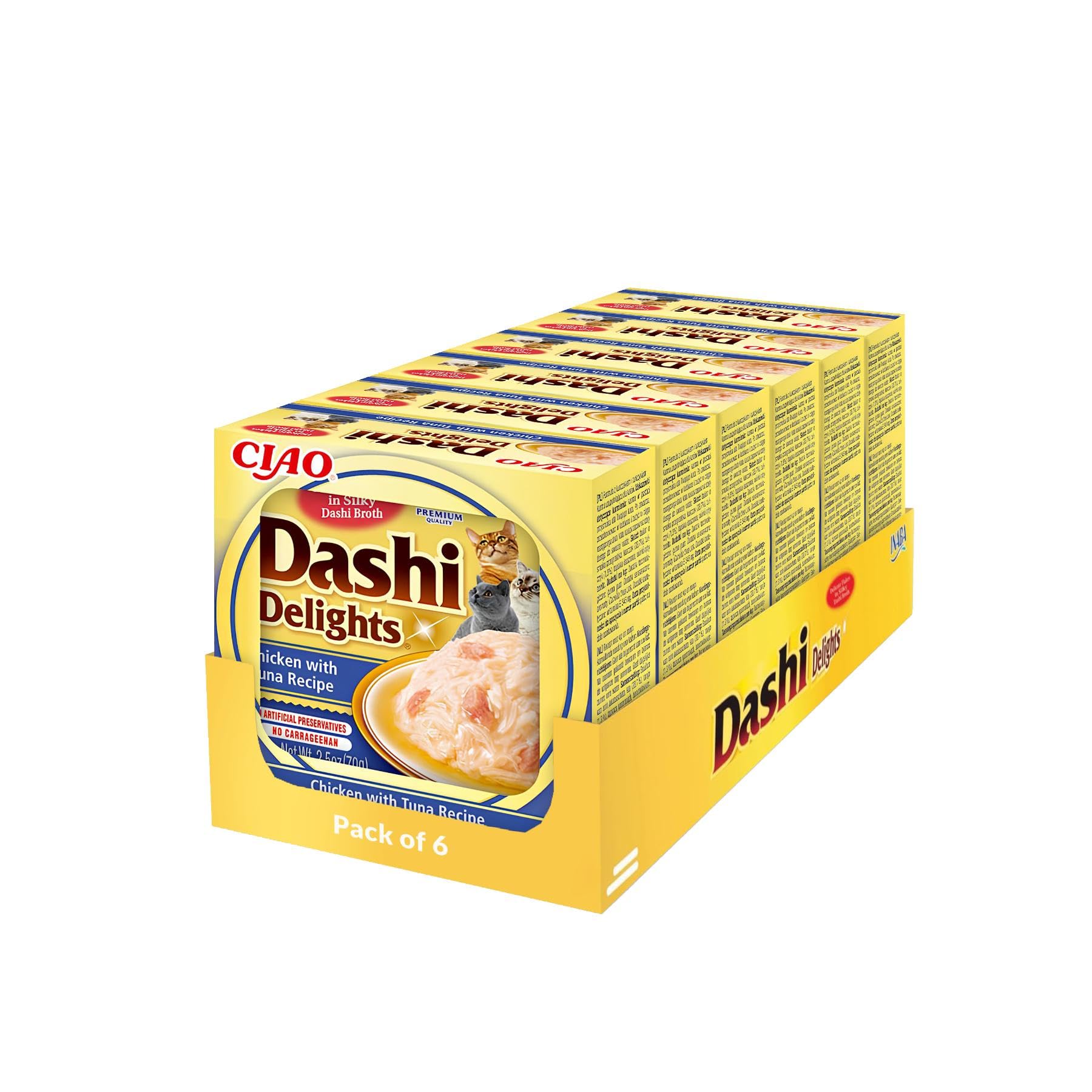 inaba-dashi-delights-friandise-chat-poulet-thon-70-g-bouillon image 1