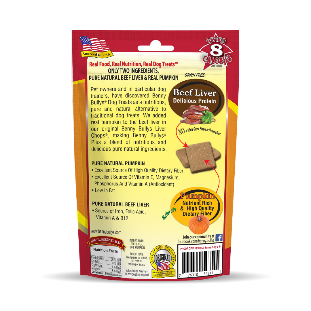 benny-bully-s-liver-plus-foie-de-b-uf-potiron-friandise-chien image 2