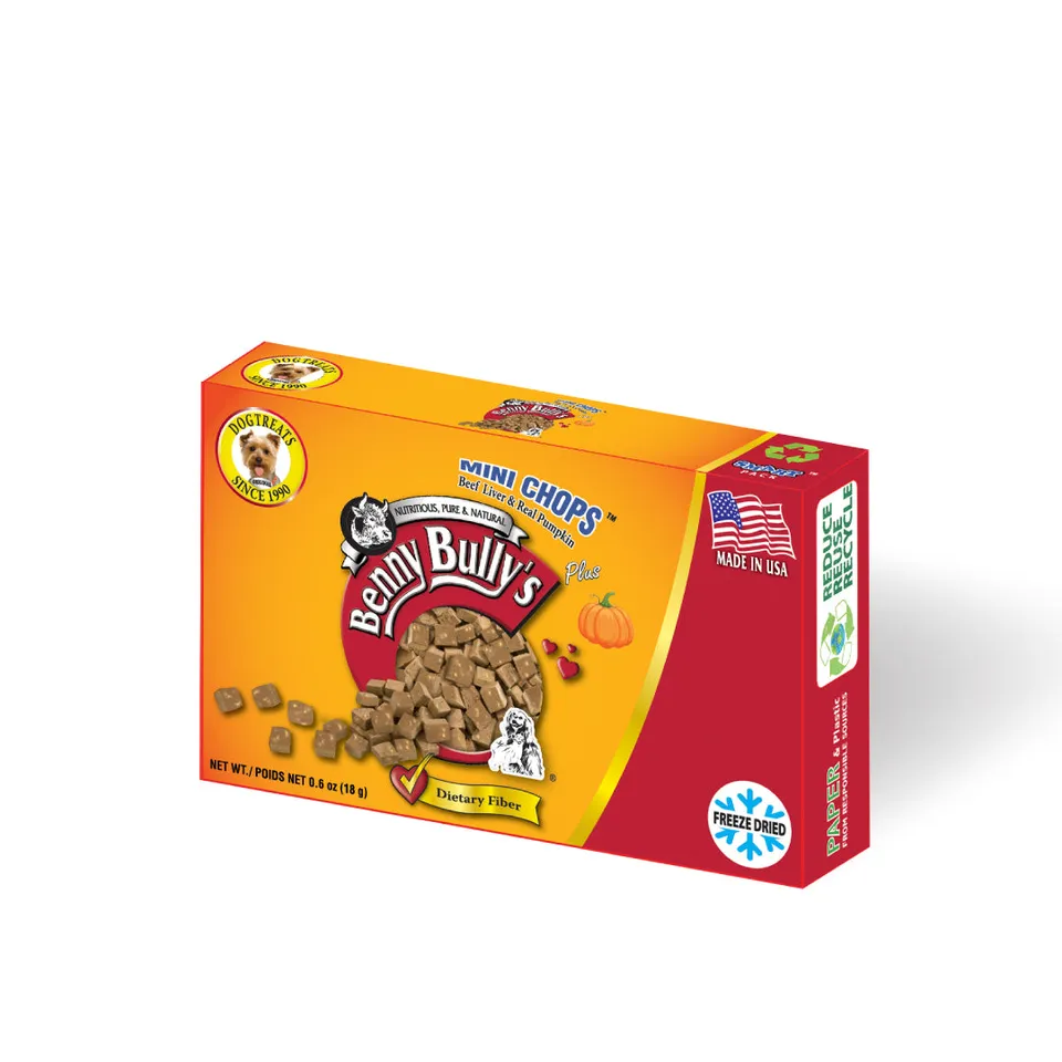 benny-bullys-mini-chops-foie-citrouille-friandise-chien-poche image 1
