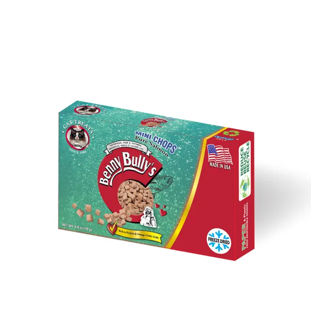 benny-bully-s-mini-chops-saumon-romarin-friandise-chat-smart-pack image 1