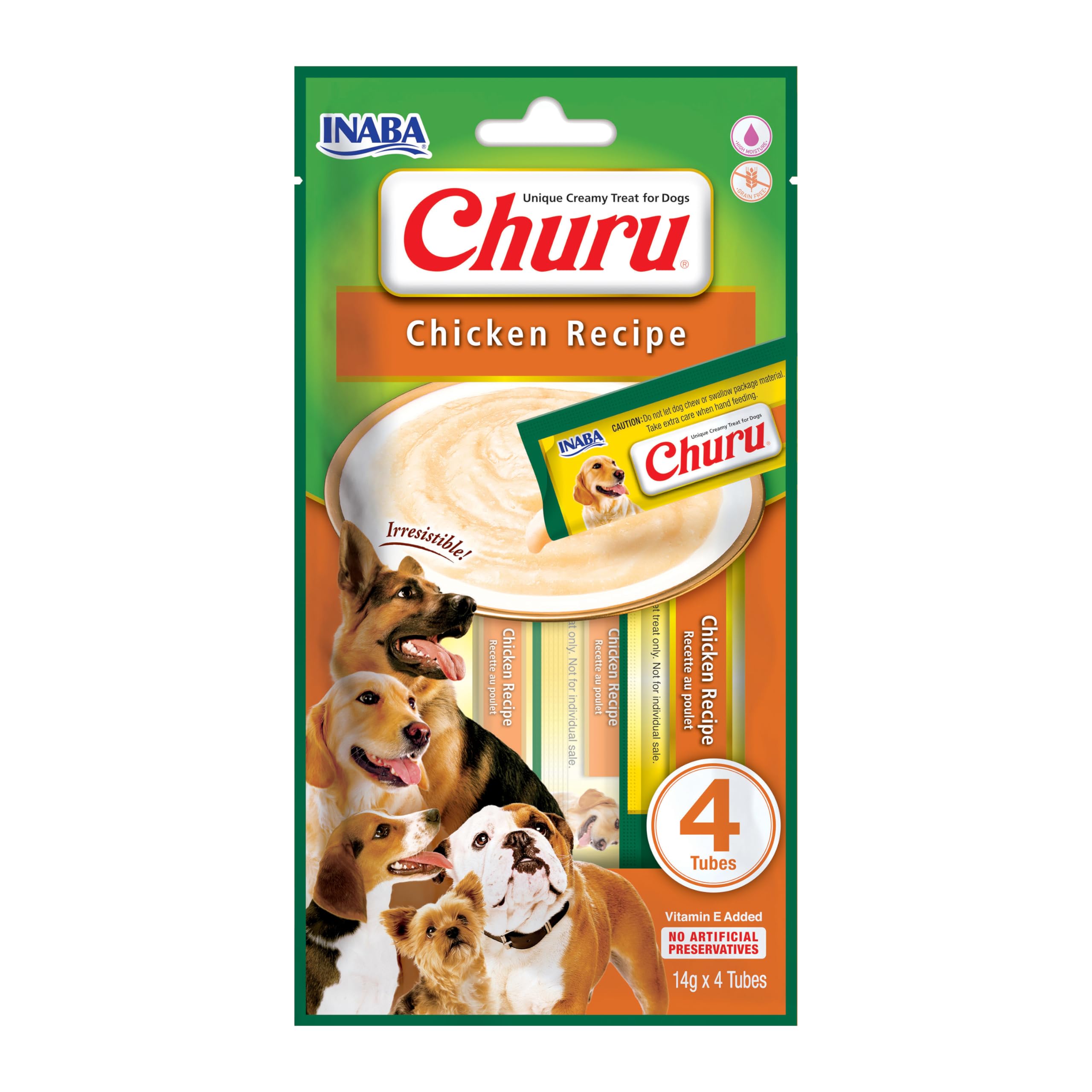 inaba-ciao-churu-dog-friandise-chien-poulet-56-g-liquide image 1