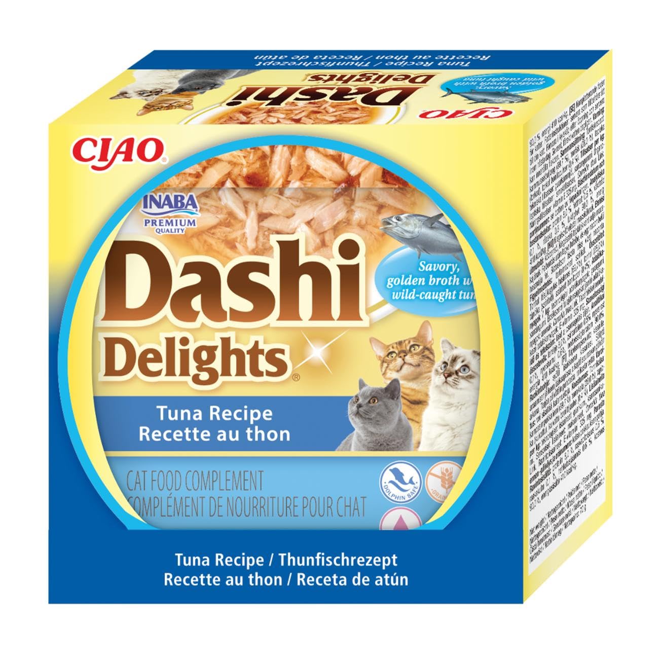 inaba-dashi-delights-soupe-chat-thon-70-g-lot-de-6-sans-c-r-ales image 1