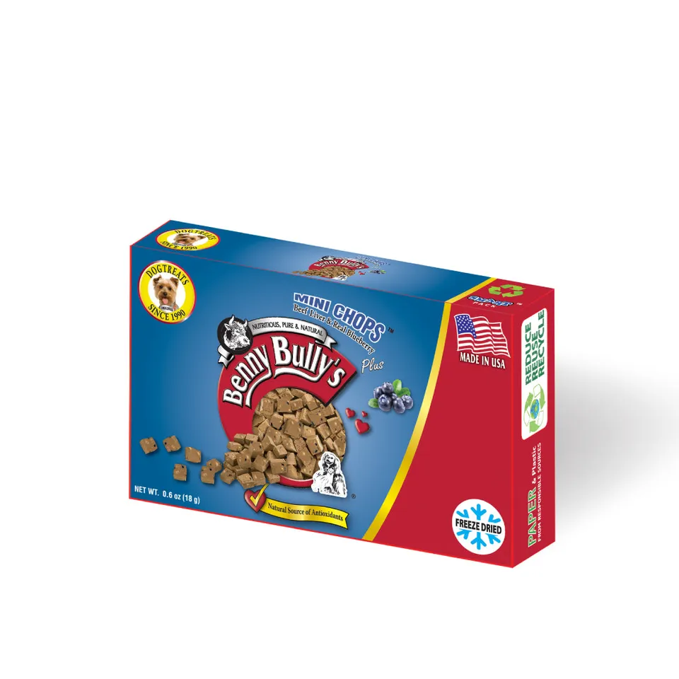 benny-bully-s-mini-chops-foie-de-b-uf-myrtille-friandise-chien image 1
