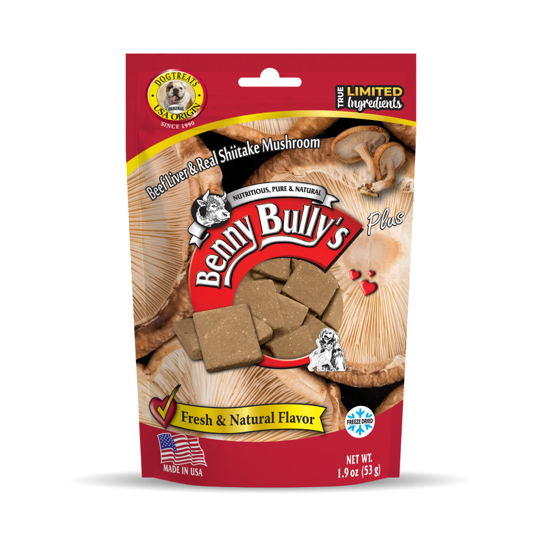 benny-bully-s-liver-plus-foie-b-uf-shiitake-friandise-chien image 1