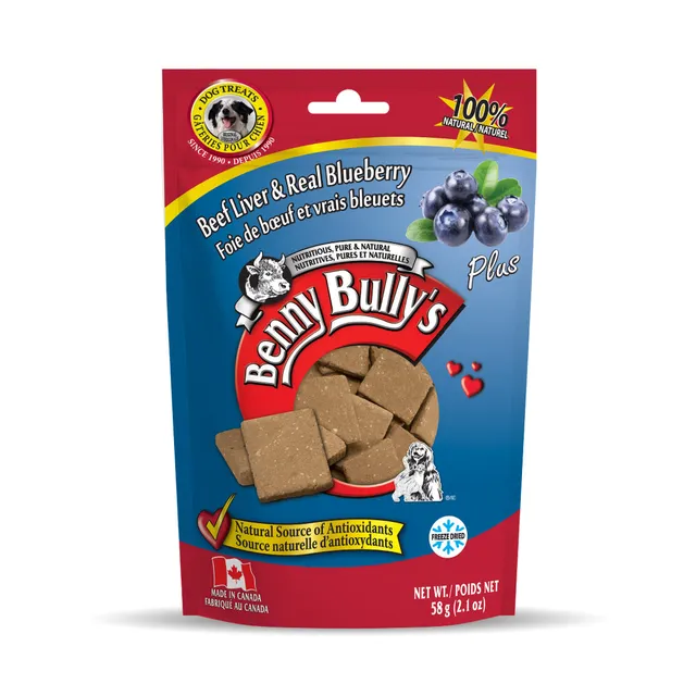 benny-bully-s-liver-plus-foie-de-b-uf-myrtille-friandise-chien image 1